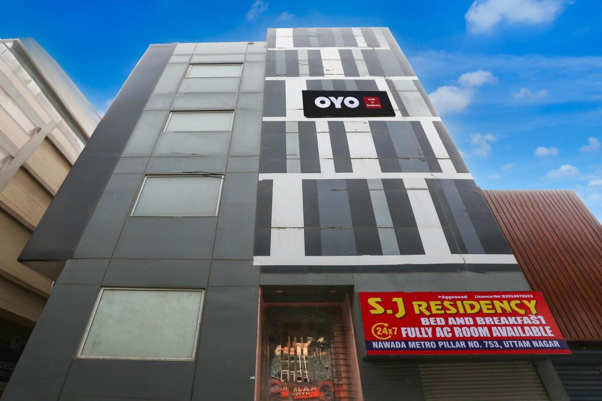 Super Hotel O S J Residency Delhi  Exteriör bild