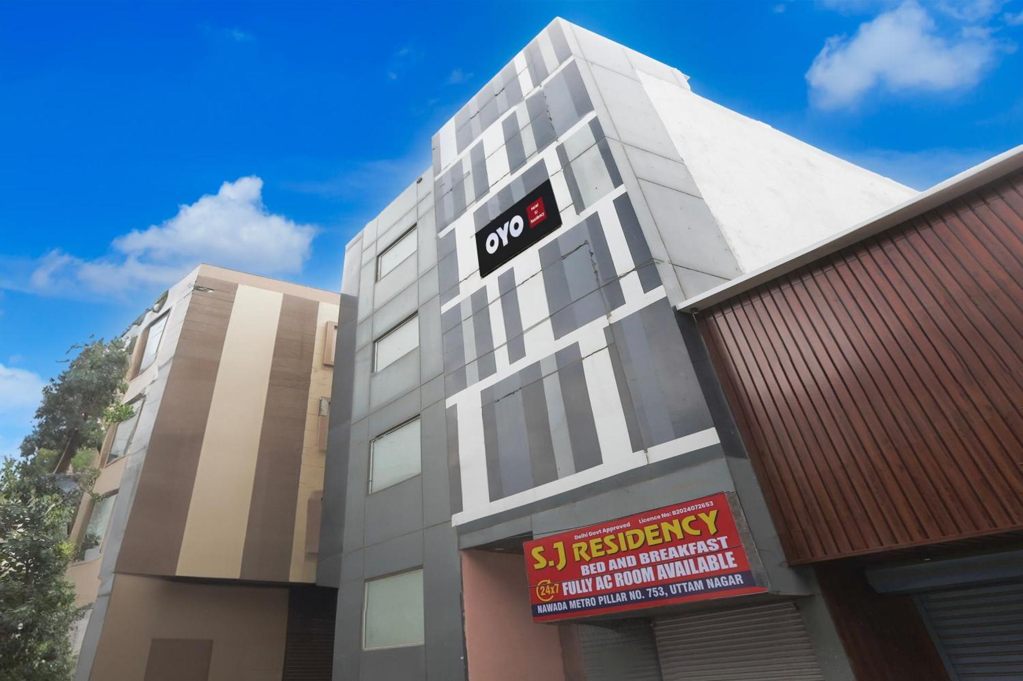 Super Hotel O S J Residency Delhi  Exteriör bild
